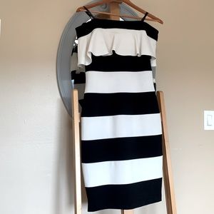 Adrianna Papell off the shoulder dress